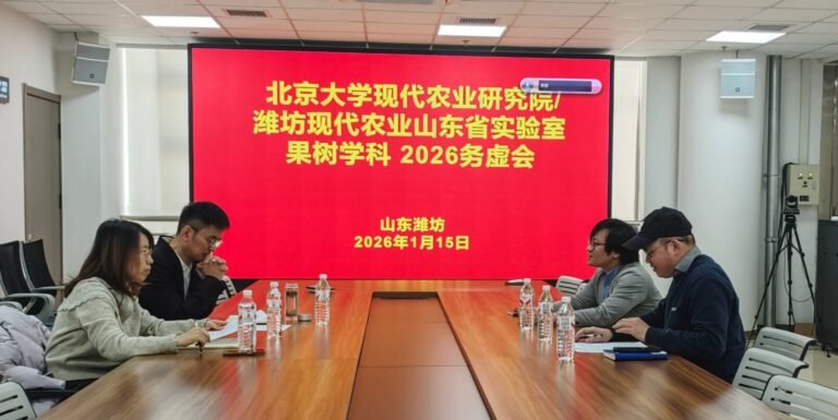 Read more about the article 2026年1月15日召开北京大学现代农业研究院/潍坊现代农业山东省实验室 果树学科 2026务虚会