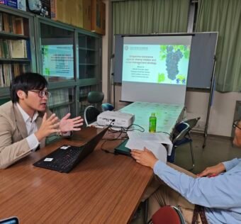 2026年10月5日，叶文秀出访日本山形大学开展学术交流，分享北大农研院果树研究最新进展，并调研该校百年果树学科建设与育种科研情况